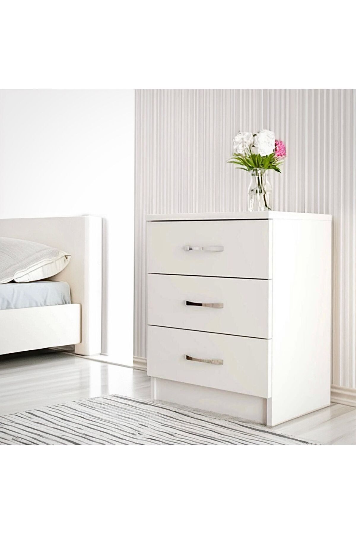 Sözer Mobilya Signature 3 Çekmeceli Komodin