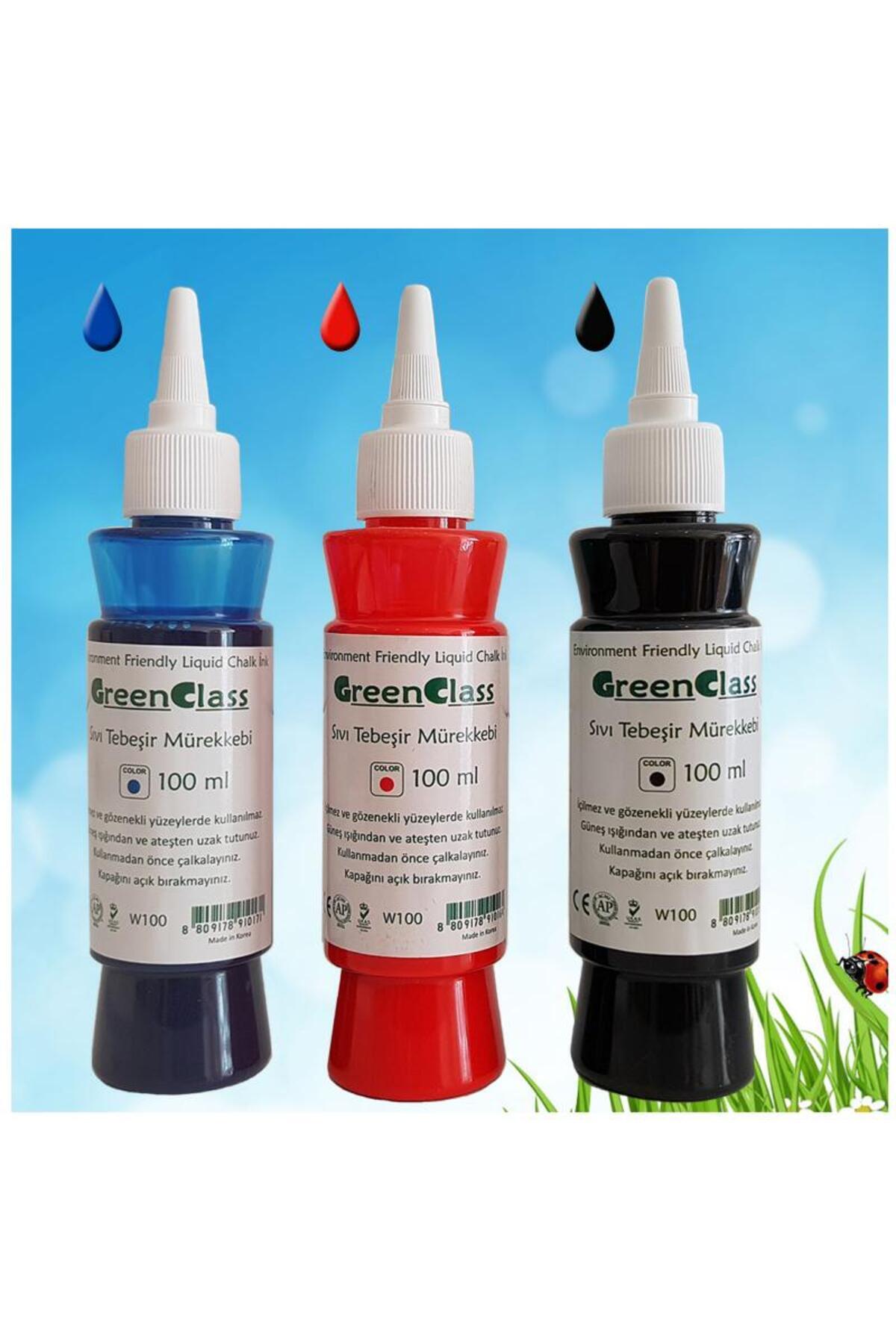 Green Class Mürekkep Seti- 3x100=300 ml