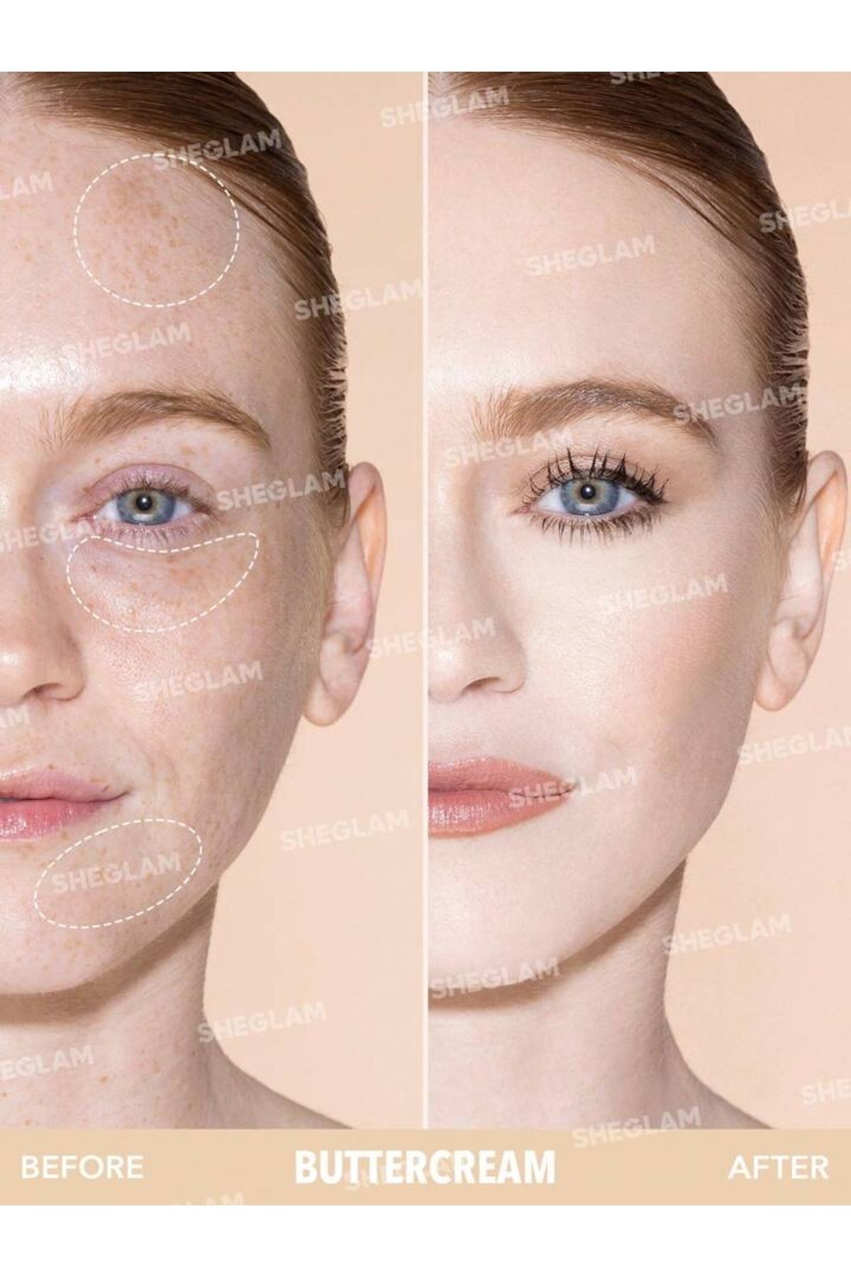 SHEGLAM-Perfect Skin High Coverage Concealer-Buttercream 2
