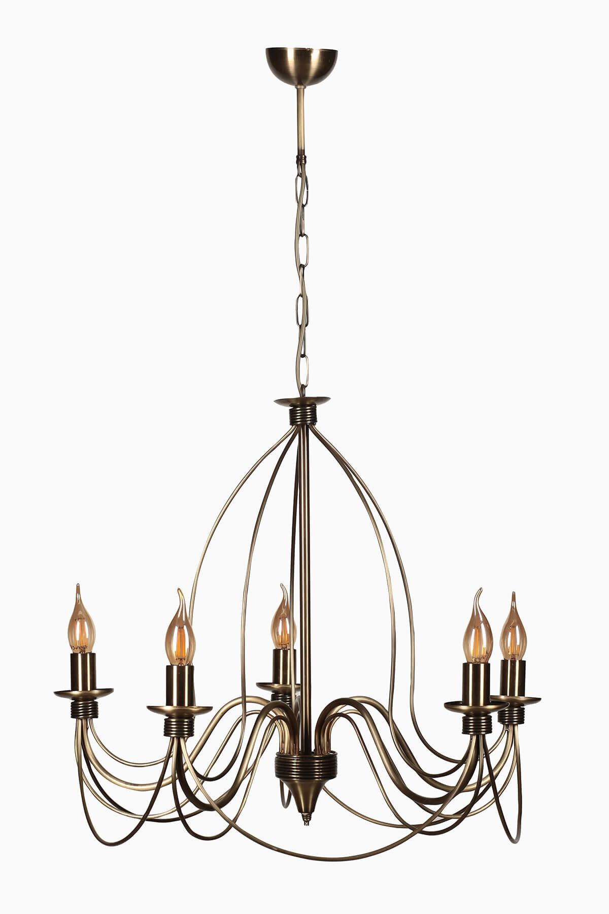 Lumexx-Rustic Berfin Antique Set of 5 - 7756-5 1