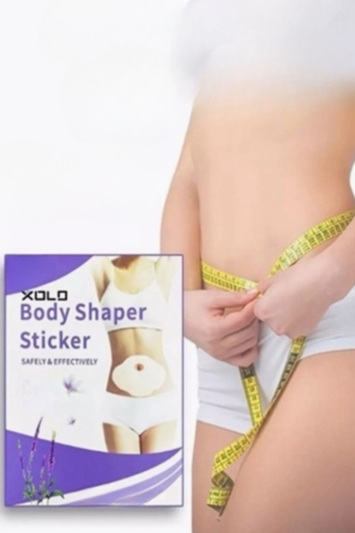 xolo Body Shaper Zayıflama Bantları Göbek Karın Bölgesi 5 Adet