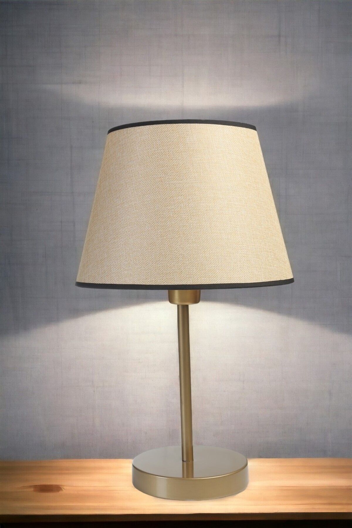 Lumexx-ALA Antique - Primit Table Lamp with Open Wicker Lampshade 1