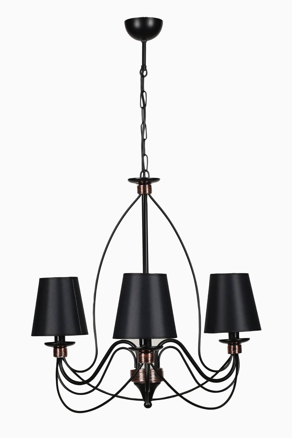 Lumexx-Berfin Set of 3 with Black Lampshade - 7751-3 1