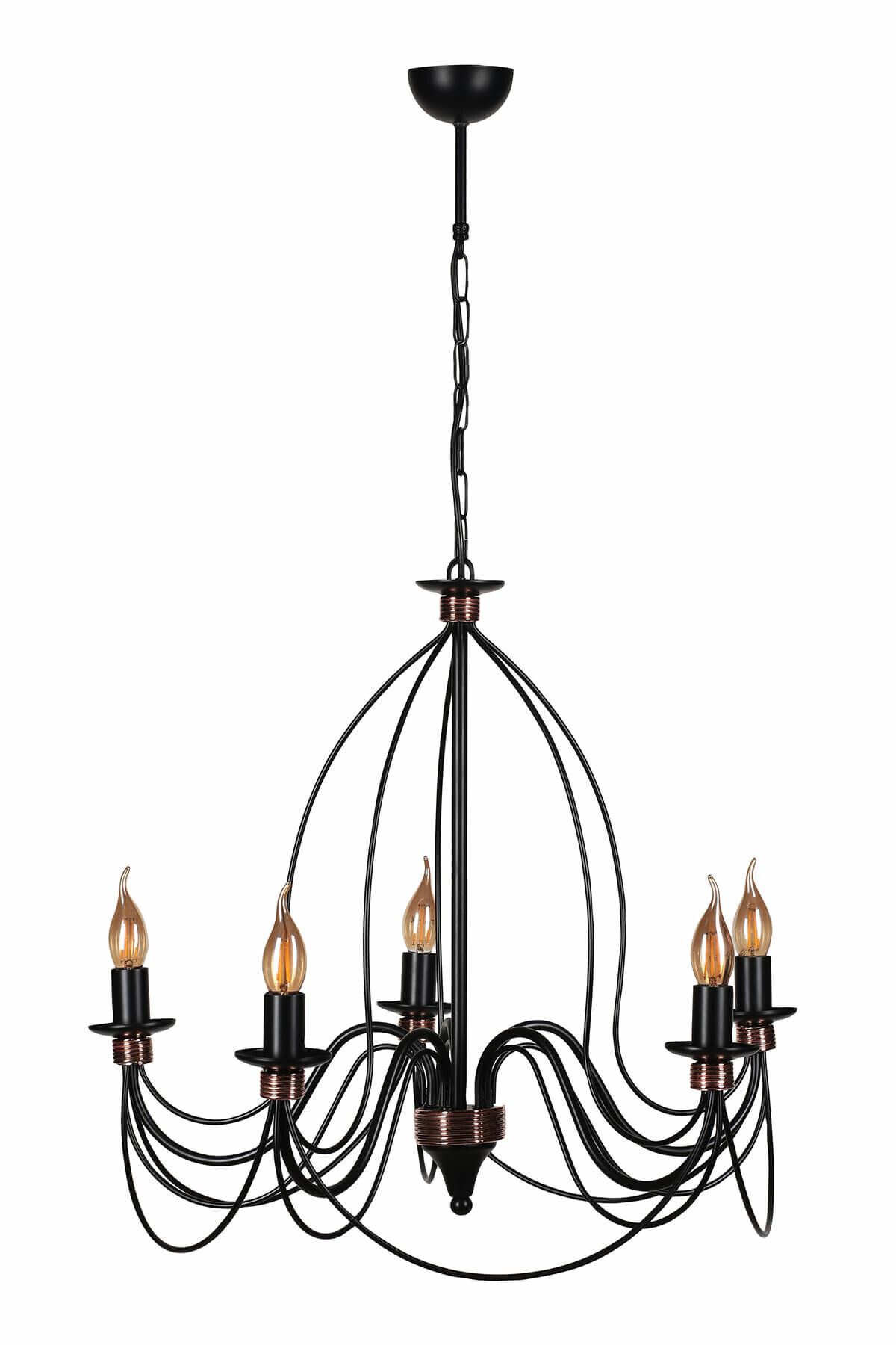 Lumexx-Berfin Black Rustic Set of 5 - 7755-5 1
