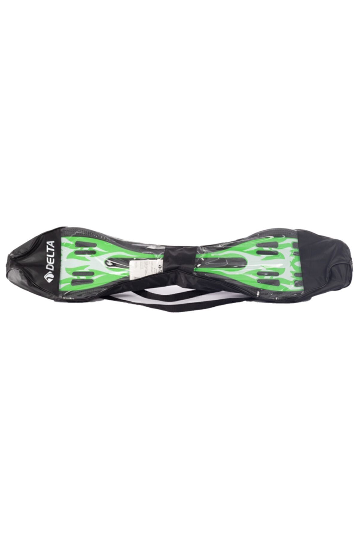 Delta-2 Wheels Custom Skateboard Waveboard Design For Surfing Enjoyment On The Road Skateboard GREEN 5