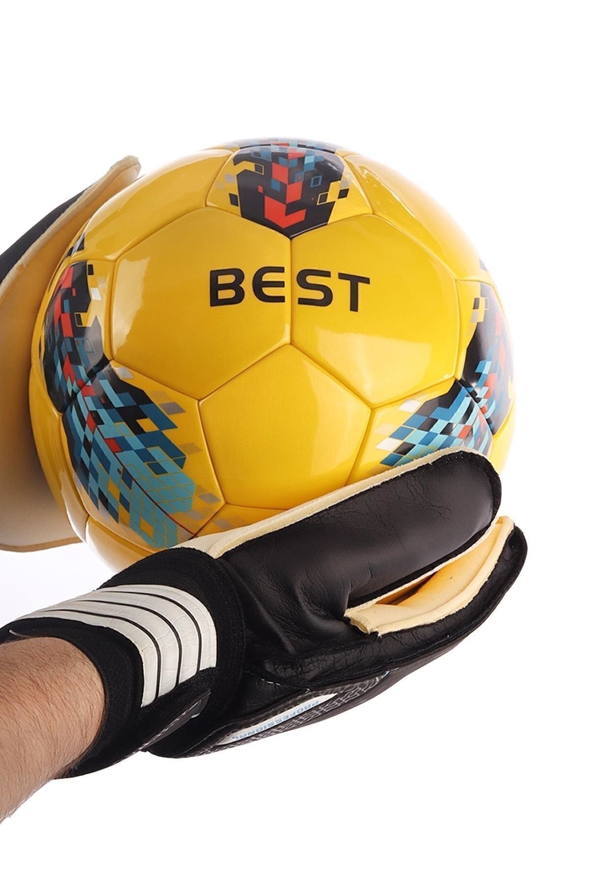 Delta-Best Laser Gluing Size 4 Yellow Deluxe Football Ball 3