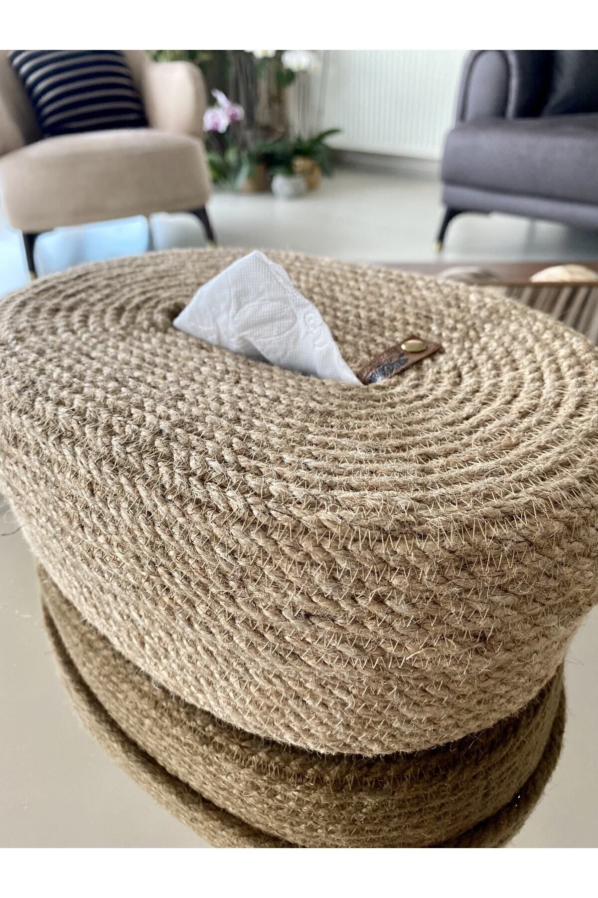 ASL CONCEPT-Jute Straw Napkin Holder in 10X19 Sizes 3
