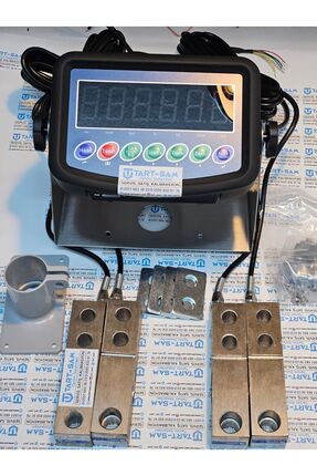 TART-SAM HAYVAN KANTARI SET KENDİ KANTARINI KENDİN YAP LOADCELL İNDİKATÖR TER...