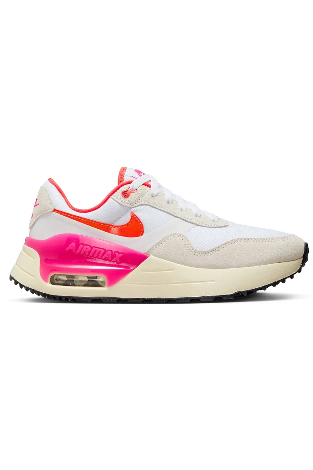 اسنیکر سفید زنانه W Air Max Systm DZ1637-102 Nike نایکی اورجینال - تصویر 1