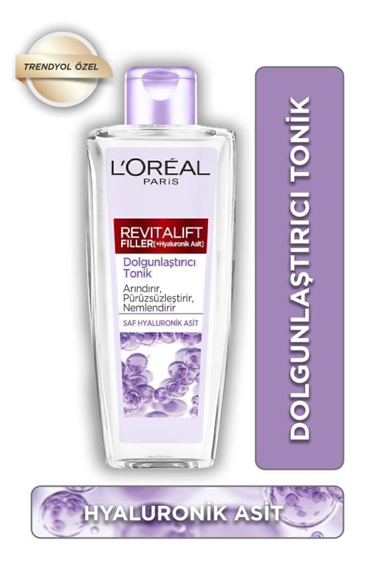 Revitalift Filler Moisture Plumping ست 2 تکه مراقبت از پوست - ژل پاک کننده 150 میلی لیتر و تونیک 200 میلی لیتر L'Oreal Paris