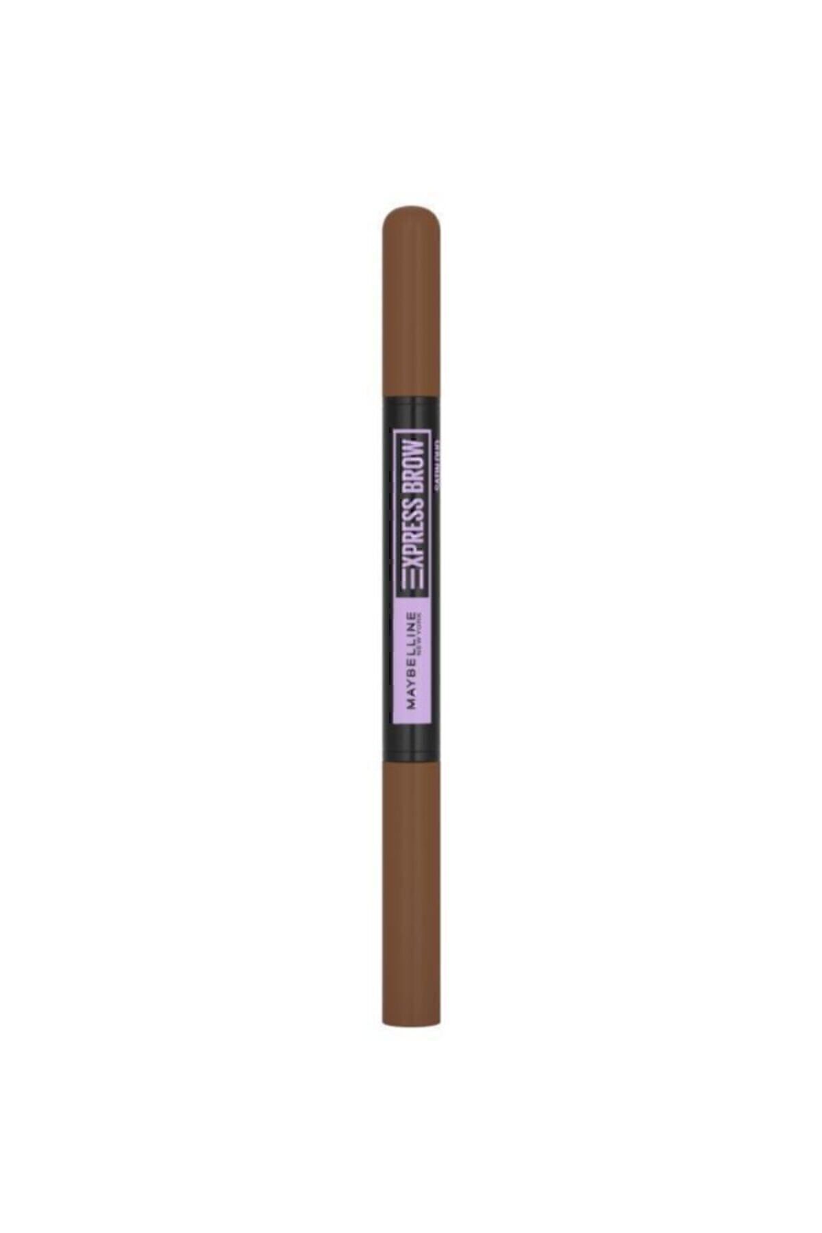 مداد ابرو دوطرفه Express Brow Satin Duo - 02 متوسط