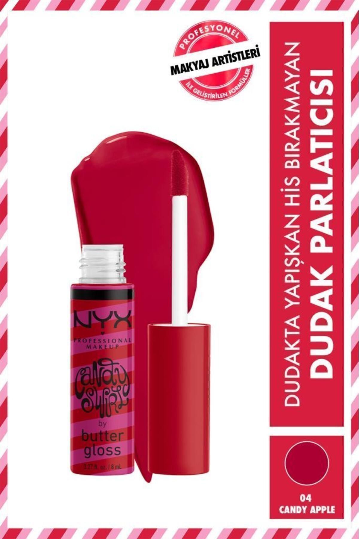 NYX Professional Makeup لبهای شیرین رنگی با بالا برنده سرخابی شیرین لب تابیده