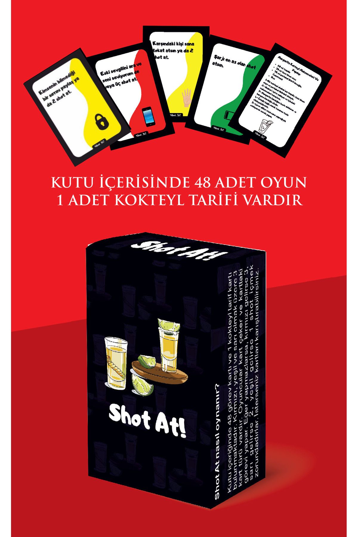 CBGames-Drink Shot Game - Card Game, Party Game, New Year Game 4