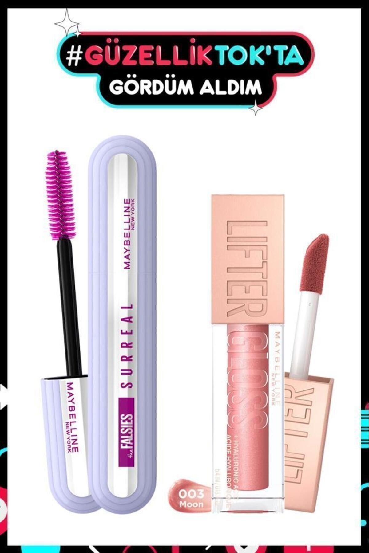 Falsies Surreal Maskara & Lifter Gloss Nemlendirici Dudak Parlatıcısı - 003 Moon