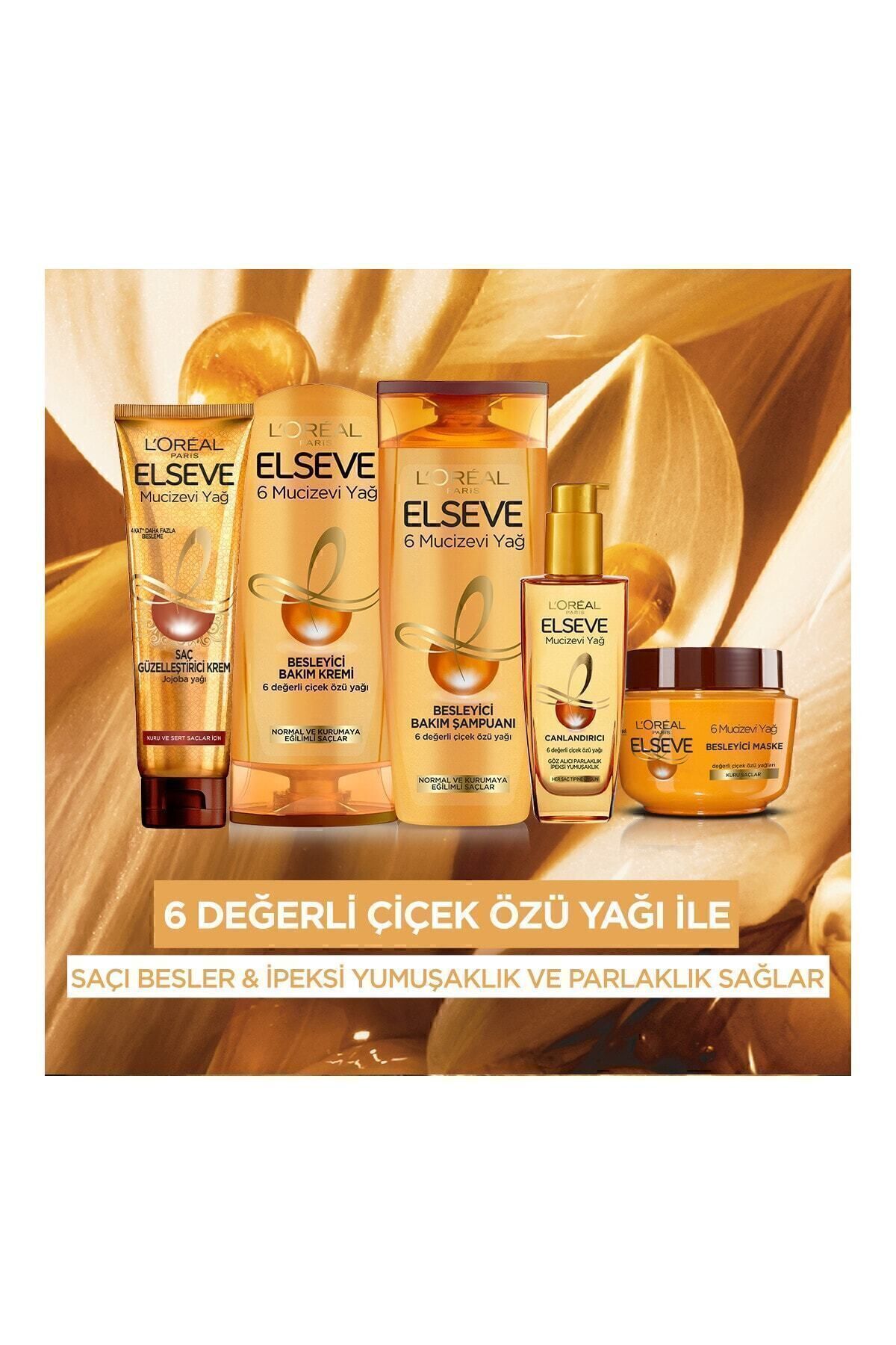 Loréal Paris Mucizevi Yağ Saç Güzelleştirici Krem 150 ml - Kuru Ve Sert Saçlar