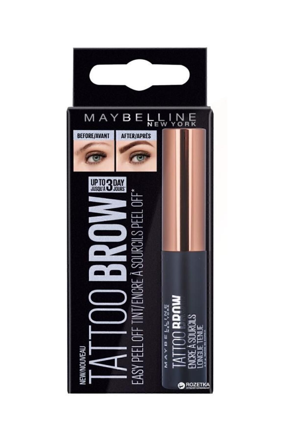 تاتوی موقت ابرو قهوه ای روشن Maybelline New York