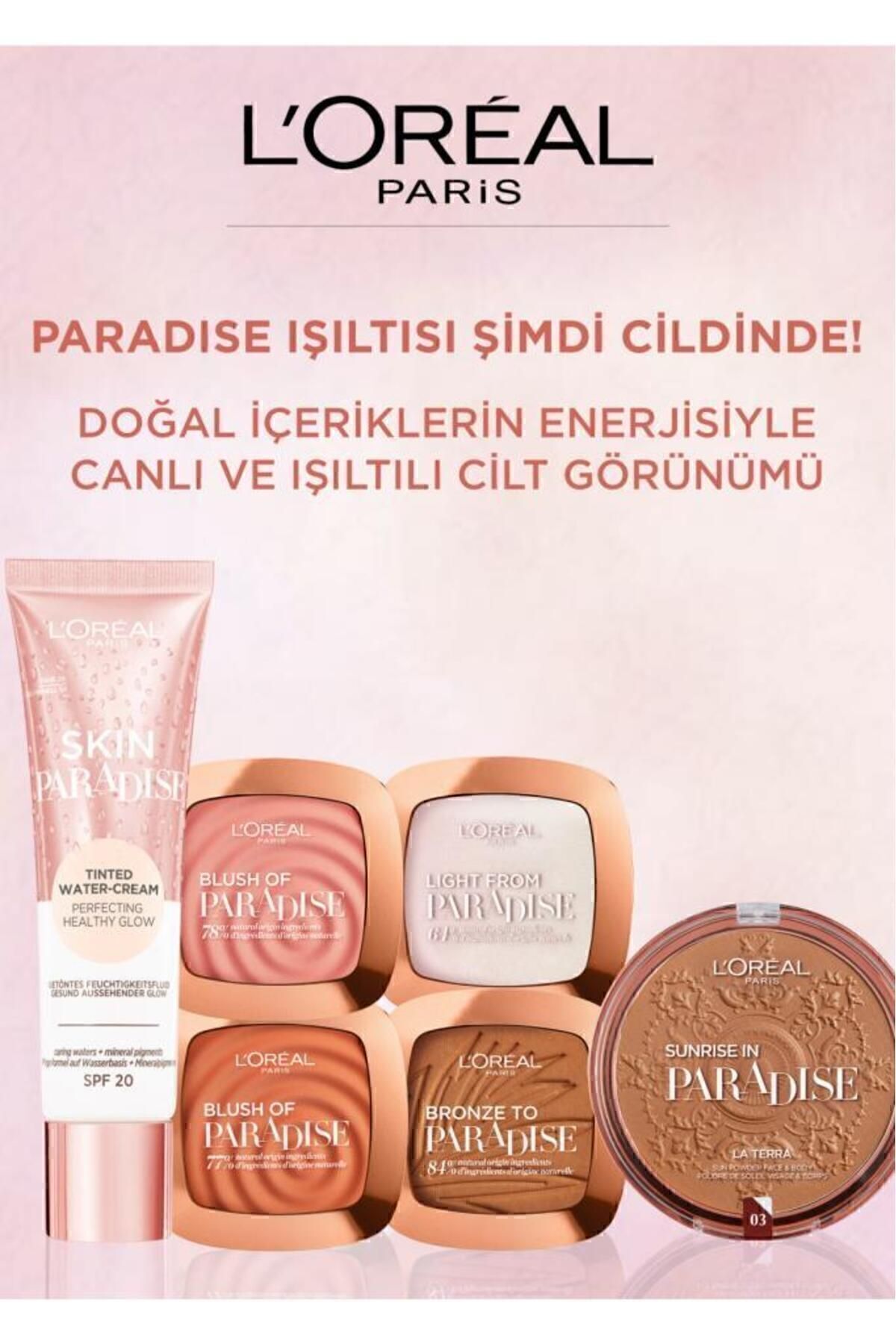 L Oreal Paris L Oreal Paris Bronze to Paradise Mat Bronzla t r c Pudra 02 Baby One More Tan