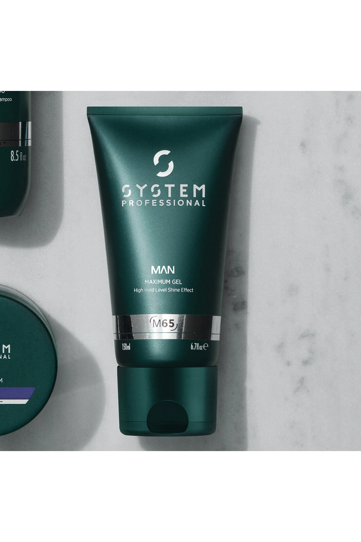 SYSTEM-PROFESSİONAL- MAN M65 MAXIMUM GEL-ŞEKİLLENDİRME JELİ 24 SAAT PARLAKLIK 150 ML/5F5E6E6 — TÜM SAÇLAR İÇİNUYGUN44DS — تصویر 4 از 6