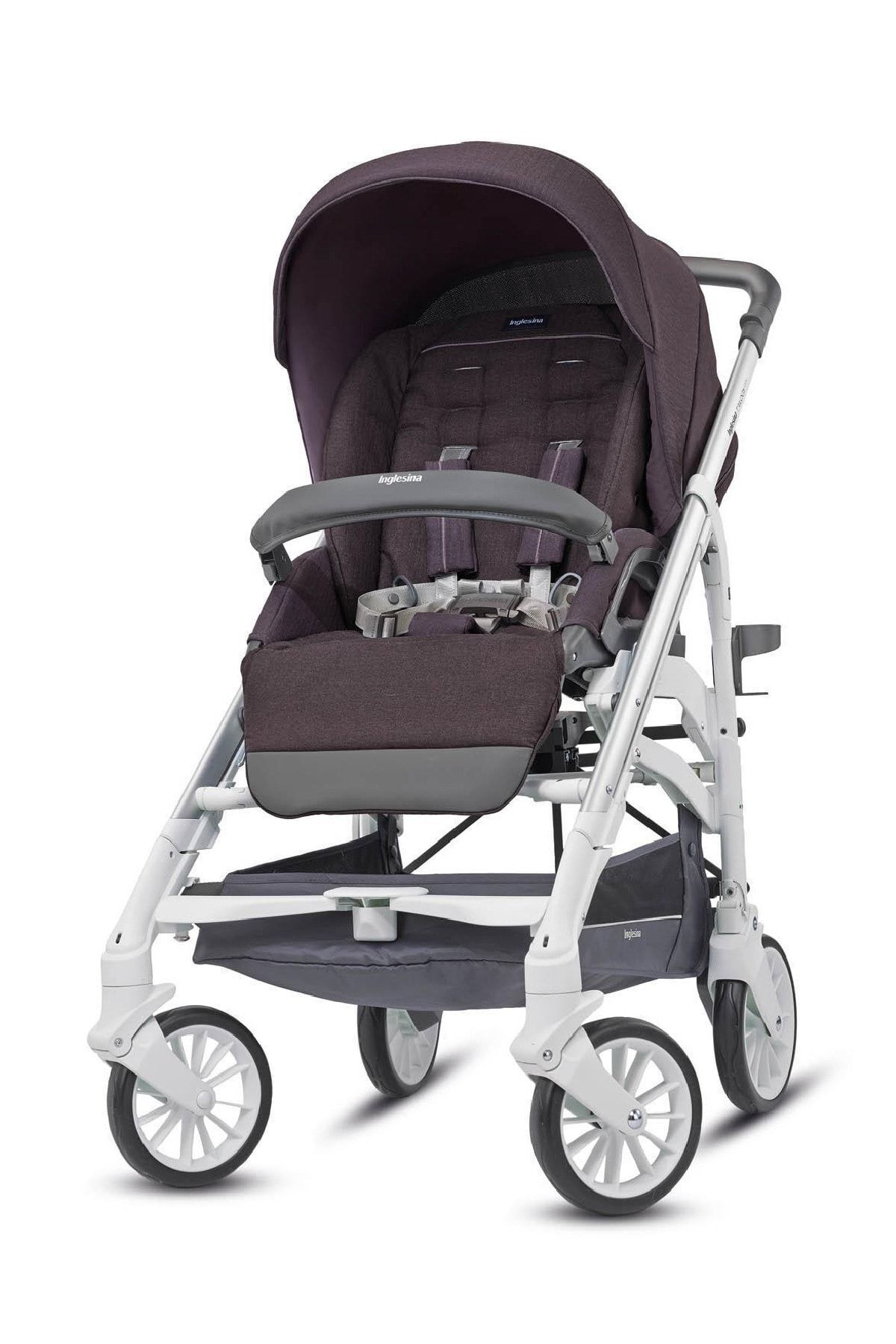 Inglesina Trilogy Tek El Tek Hamle ile Katlanıp Açılan Çift Yön Bebek Arabası - Marron Glace fotoğrafı 2 (önizleme)