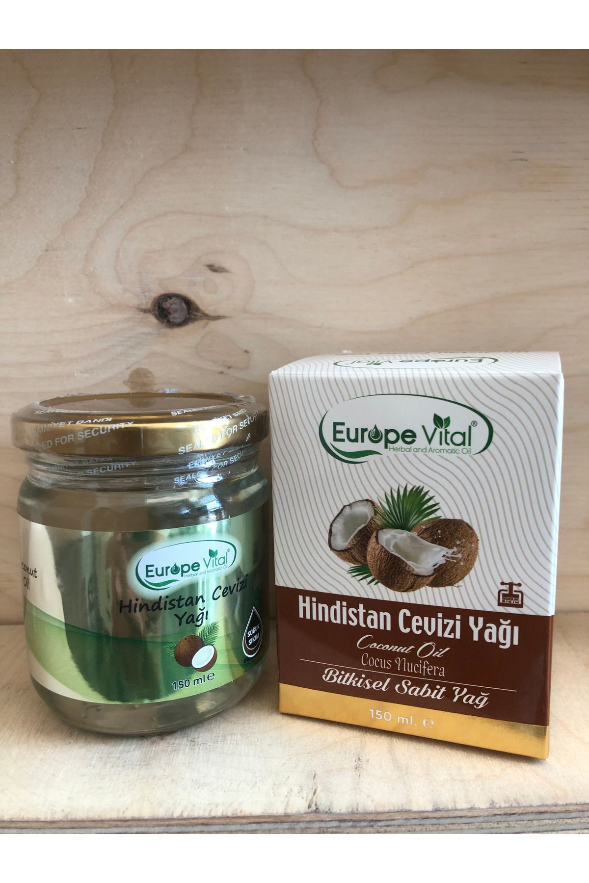 Europe Vital Hindistan Cevizi Yağı 150 Ml