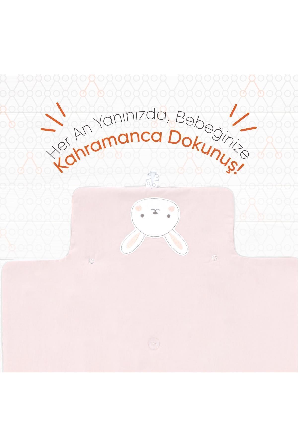 Gezenbebe Hero Nakışlı Alt Değiştirme Çantası Bunny fotoğrafı 4 (önizleme)