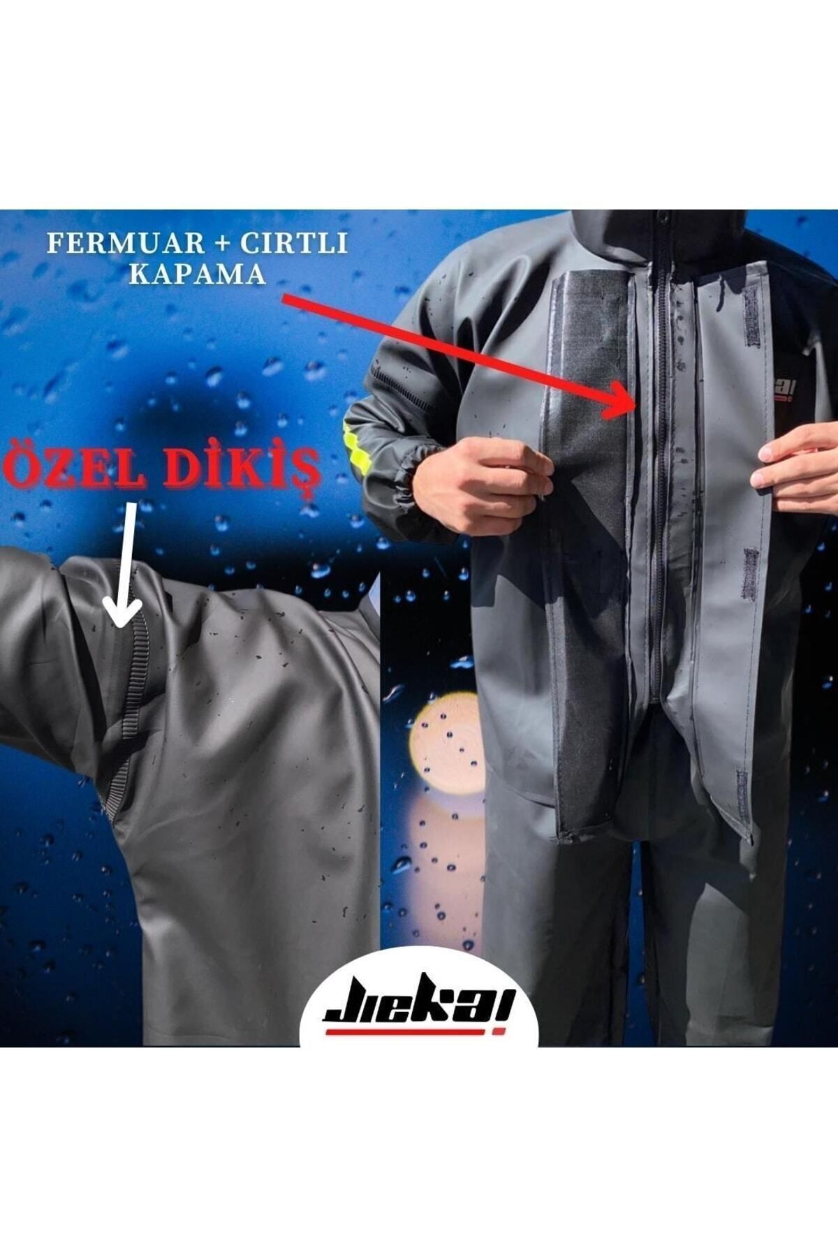 JİEKAİ Motorcu Motosiklet Yağmurluğu Su Geçirmez Yağmurluk Ultra Kaliteli