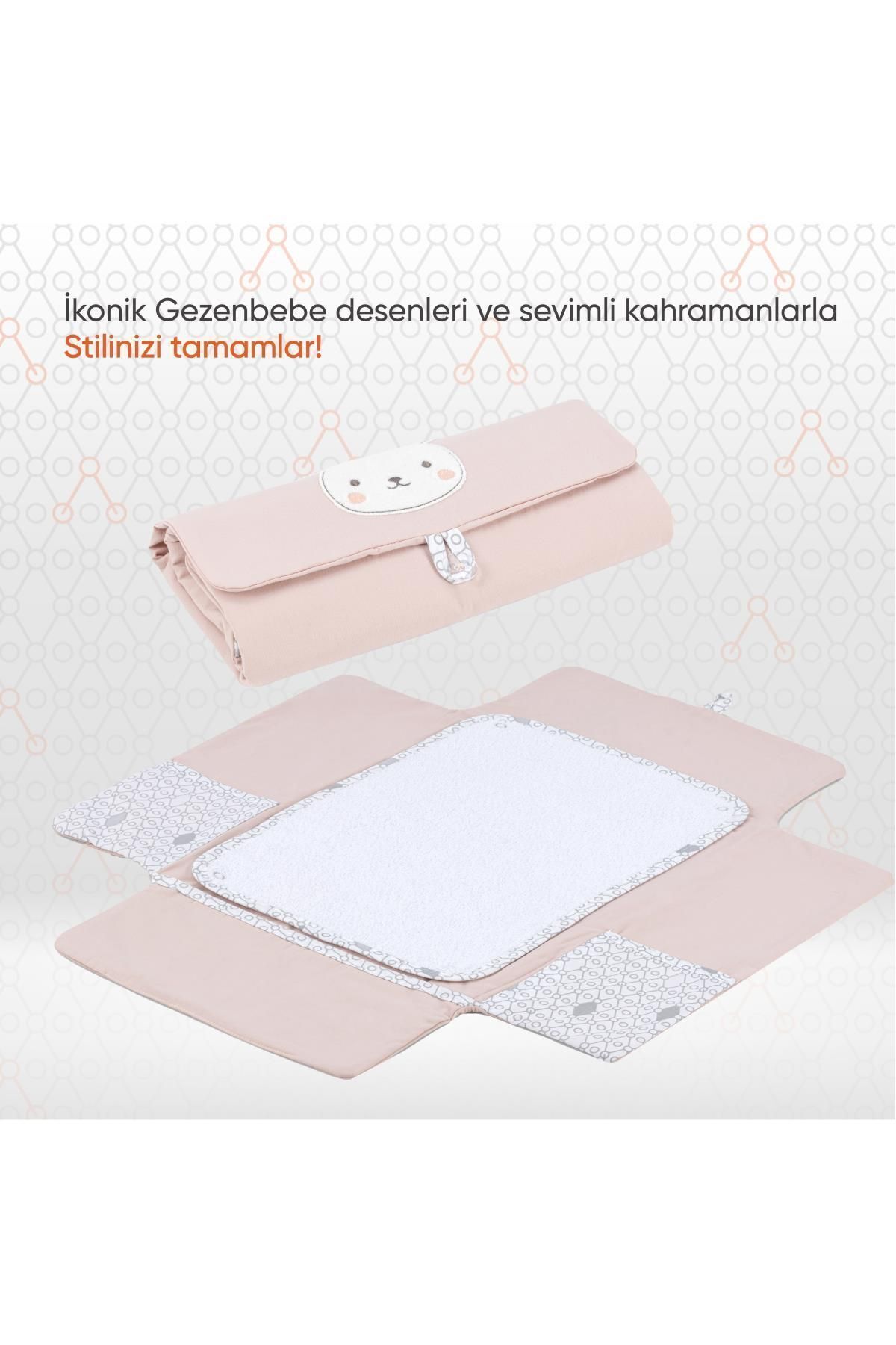 Gezenbebe Hero Nakışlı Alt Değiştirme Çantası Bunny fotoğrafı 3 (önizleme)