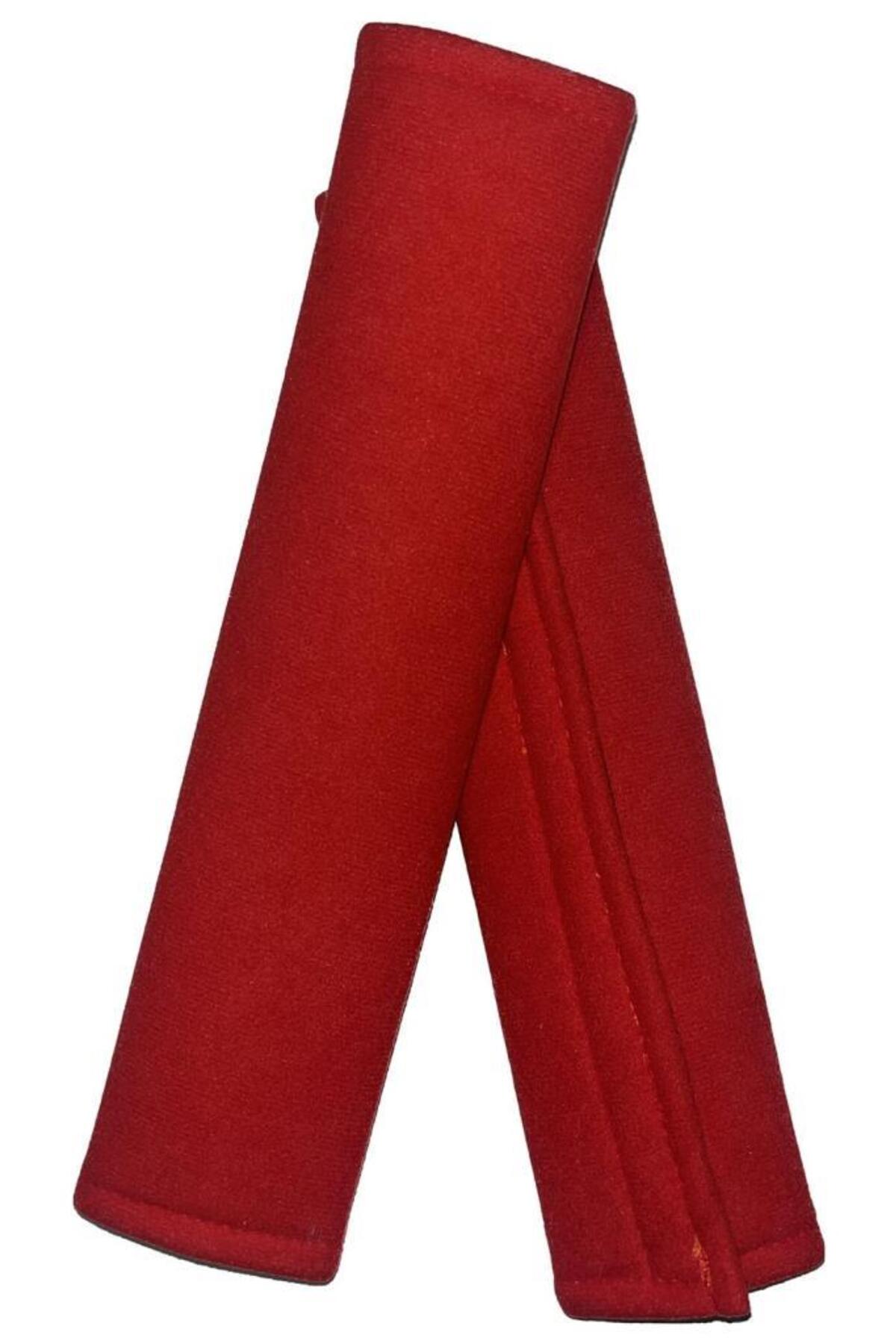 OTOBİR Emniyet Kemer Kılıfı (Yumuşak Ve Estetik Tasarım Kırmızı)