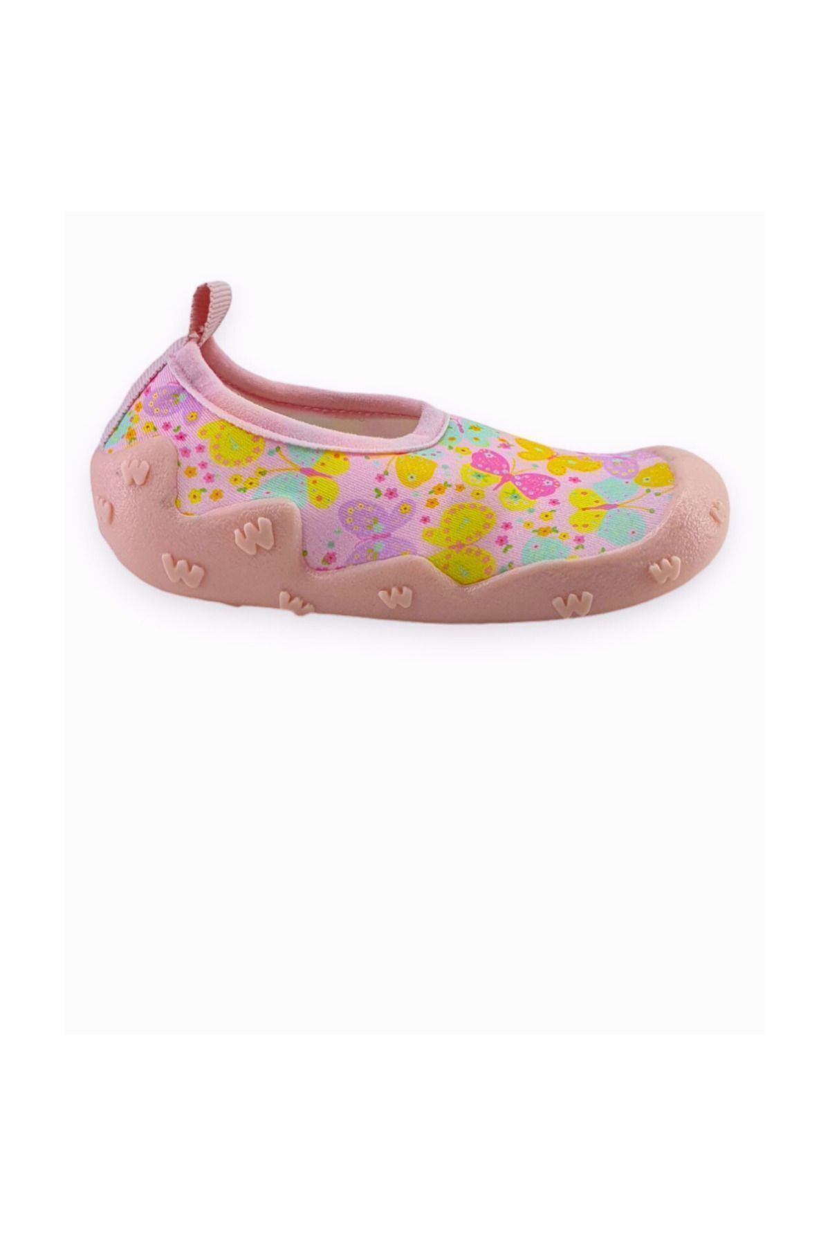First Step-Girl's Powder Color Non-Slip Sole Sea Shoes - F-7019 4