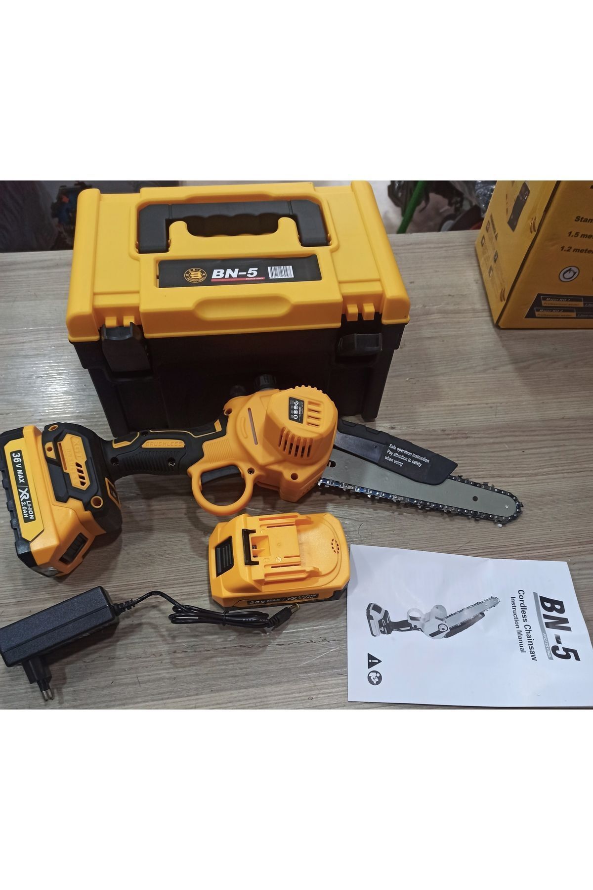 BN5 Şarjlı budama çift batarya li 25 santim