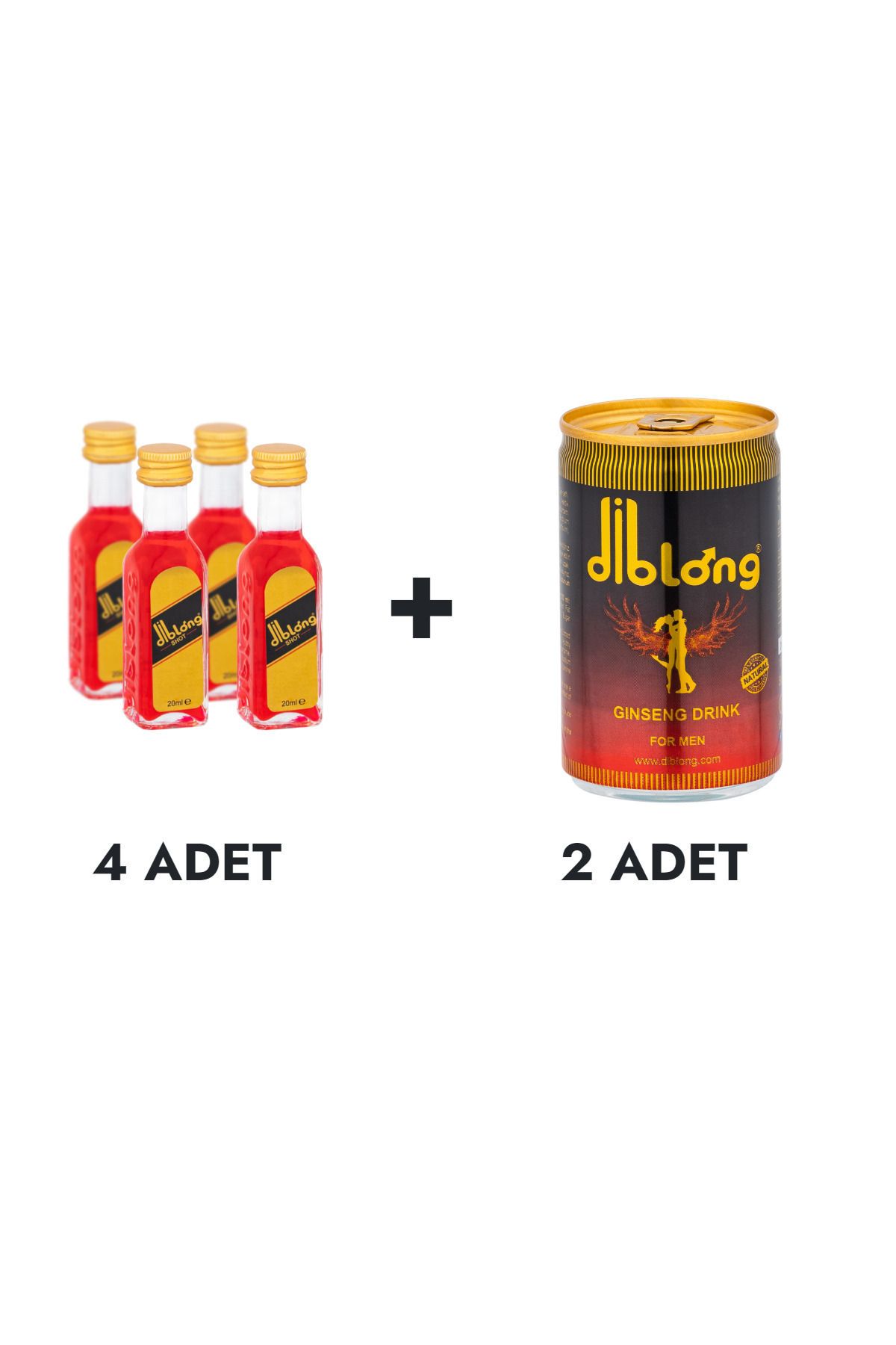 Diblong Shot İçecek 4 Adet ve İçecek 2 Adet %100 Orijinal Ürün Aynı Gün Gizli Kargo