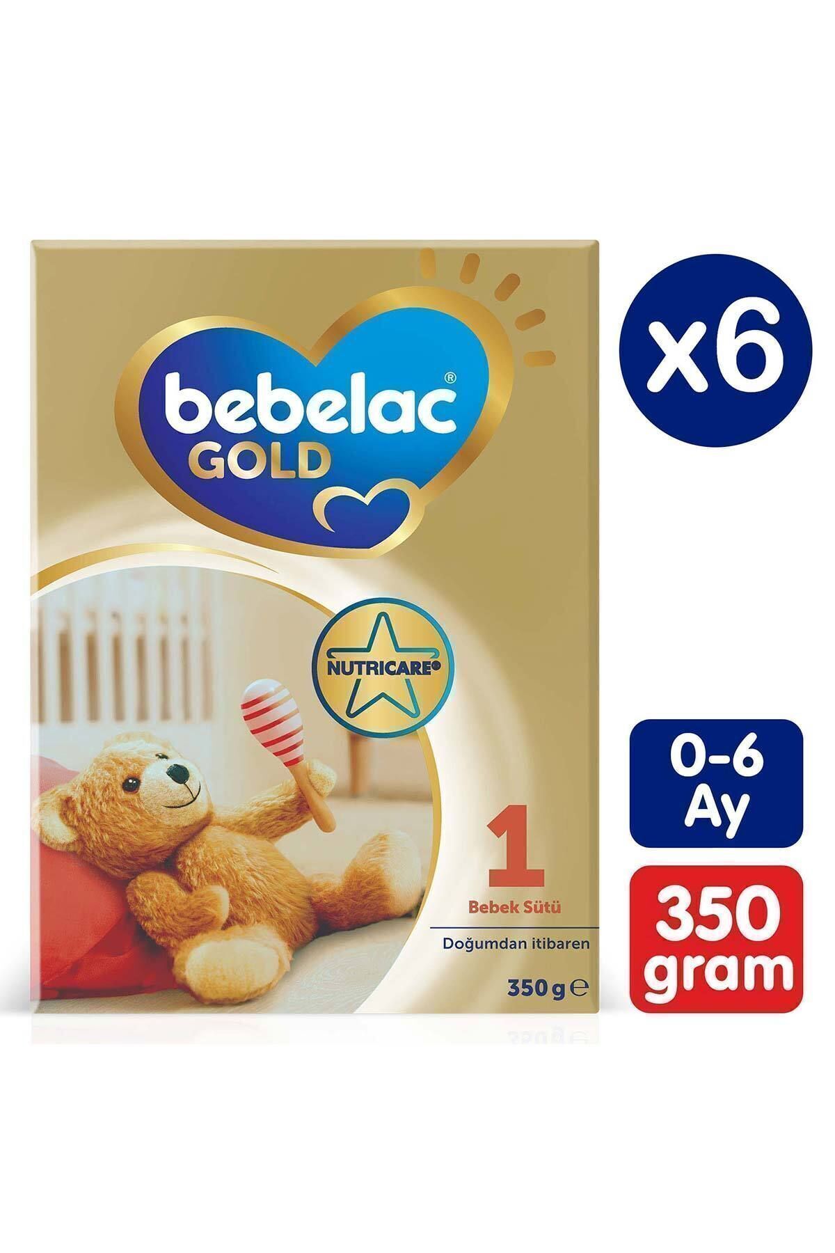 Bebelac GOLD 1 BEBEK SÜTÜ 6X350 G 0-6 AY AVANTAJ PAKET