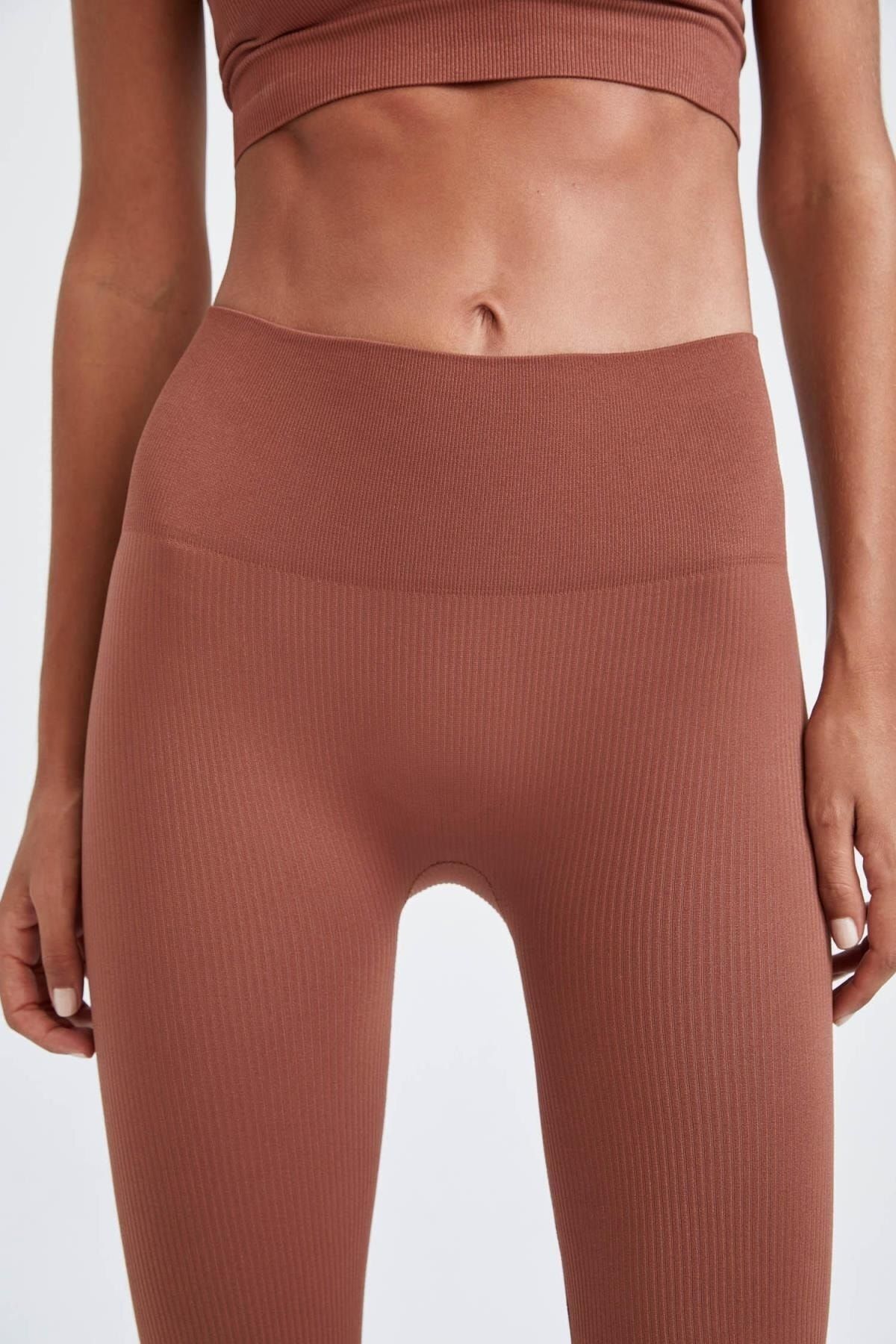 DeFacto-Legginsy bezszwowe z wysokim stanem - Fit Z2316Az22Au 7