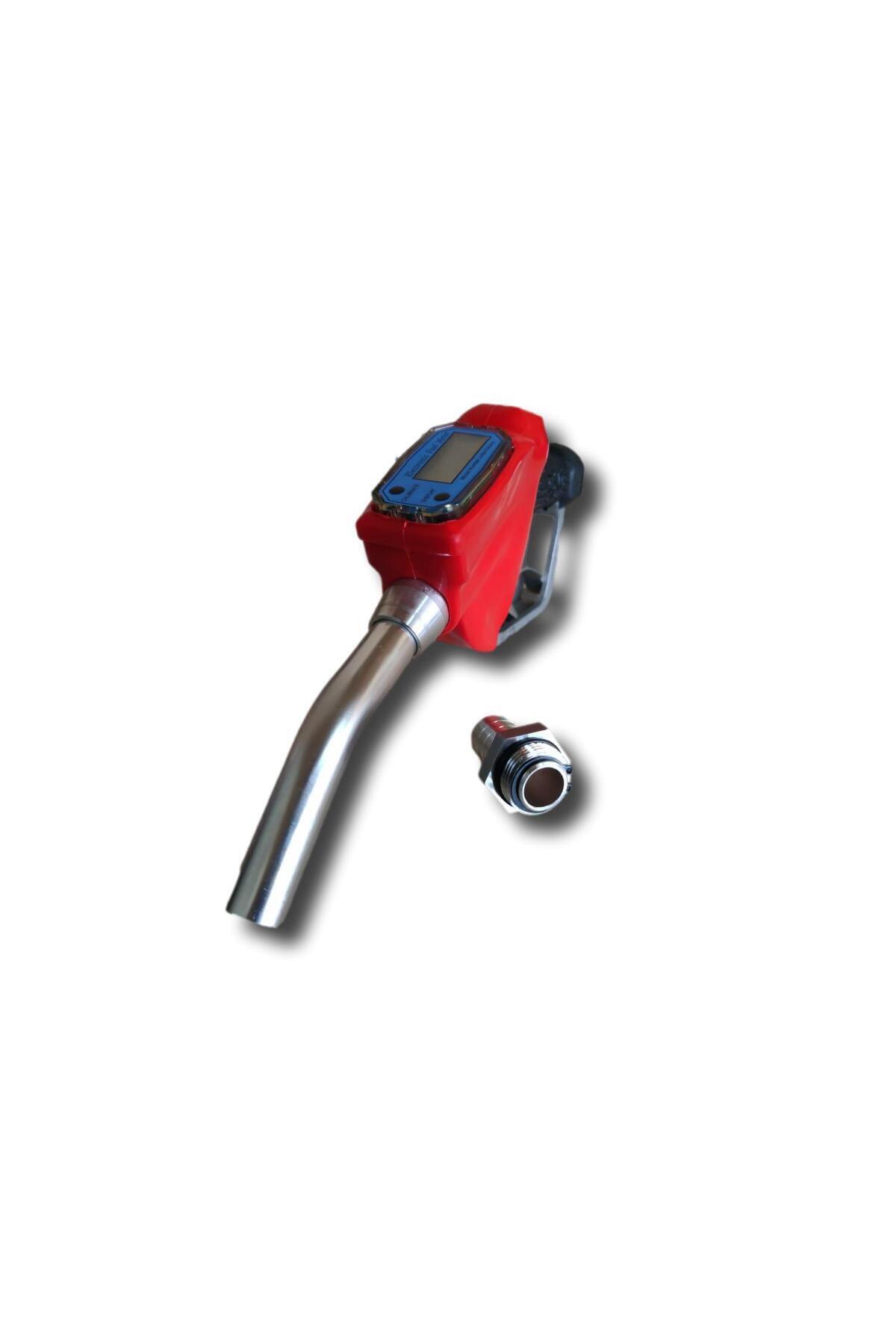 DÜZEY POMPA Dijital Sayaçlı Akaryakıt Tabancası 1' Mazot Tabancası Sayaçlı Tabanca