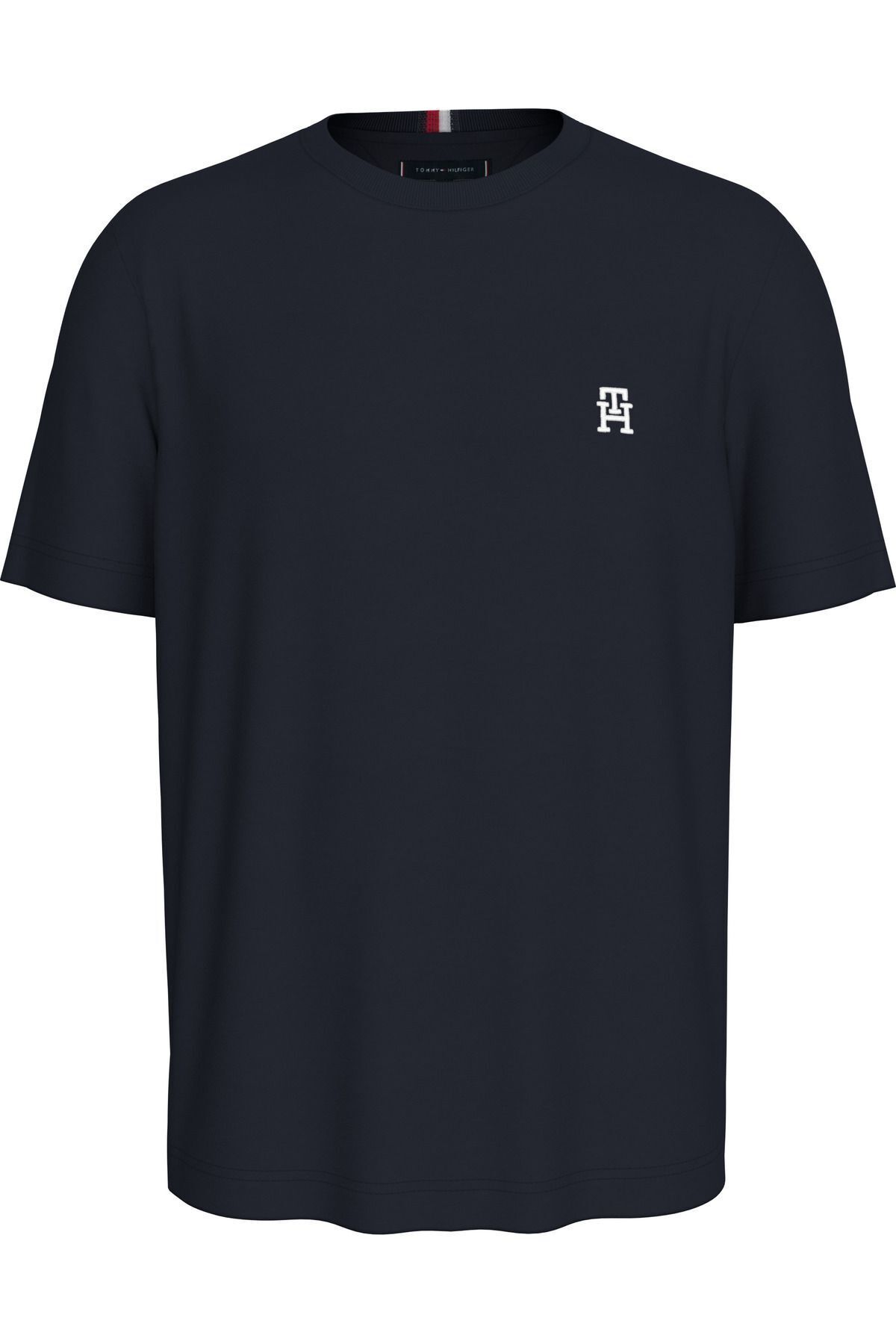 تی شرت آبی مردانه مونوگرام IMD Tee اورجینال Tommy Hilfiger