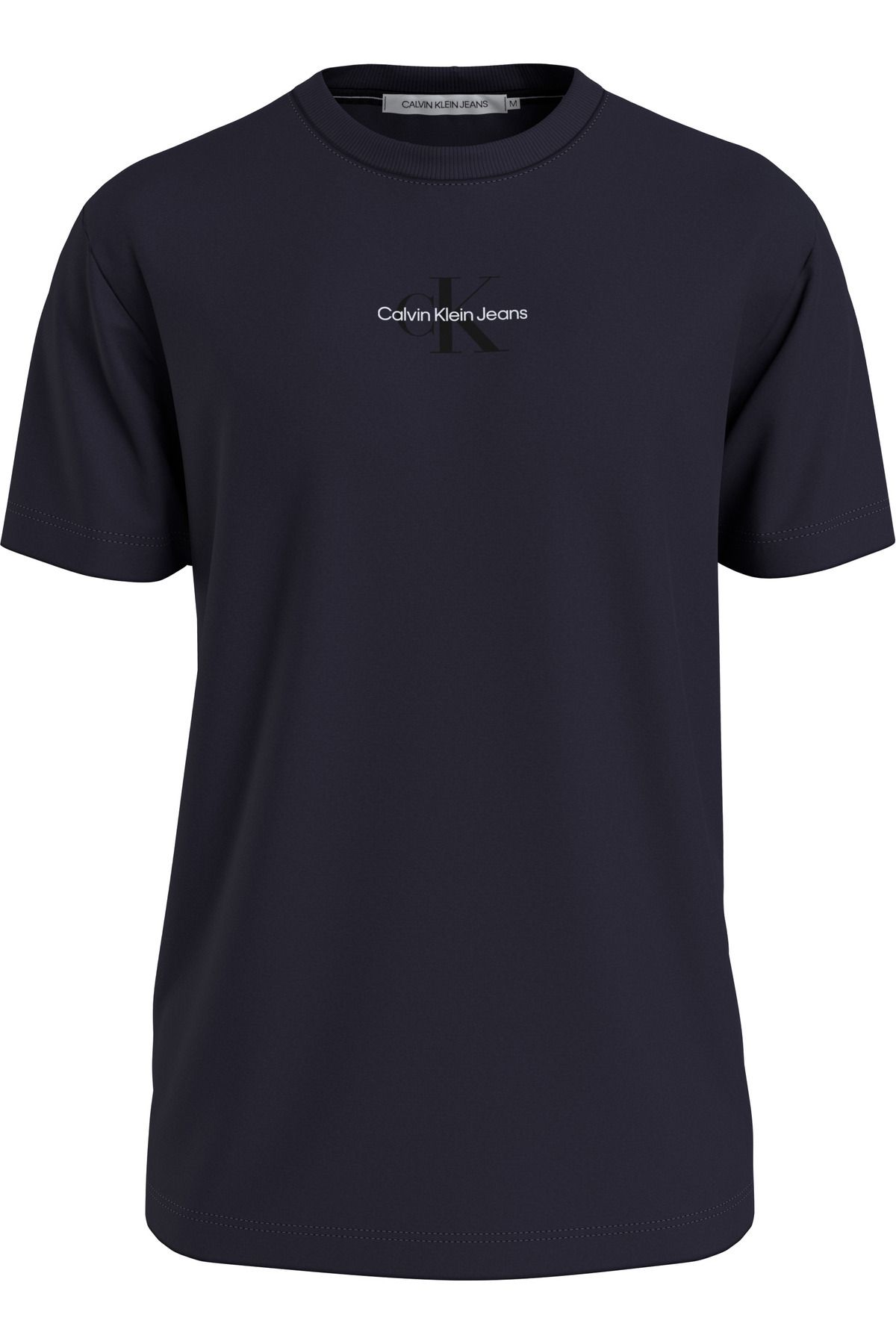 Calvin Klein-تي شيرت قطني بقصة عادية ورقبة دائرية J30J323483تي شيرت رجالي من CHW J30J323483 CHW 1