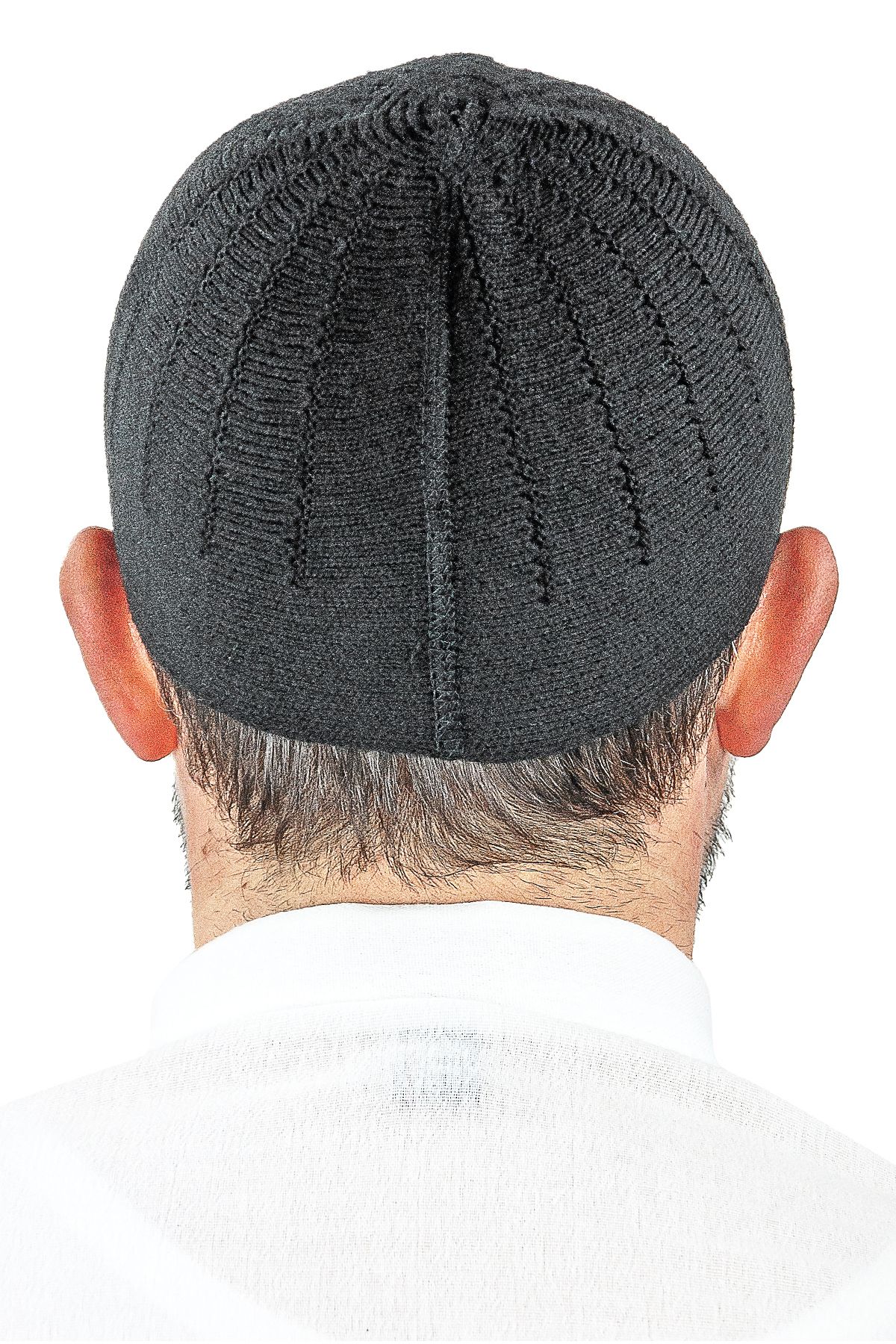 ihvanonline-Plain Smoked Orlon Knitted Winter Wool Beret Skullcap 3
