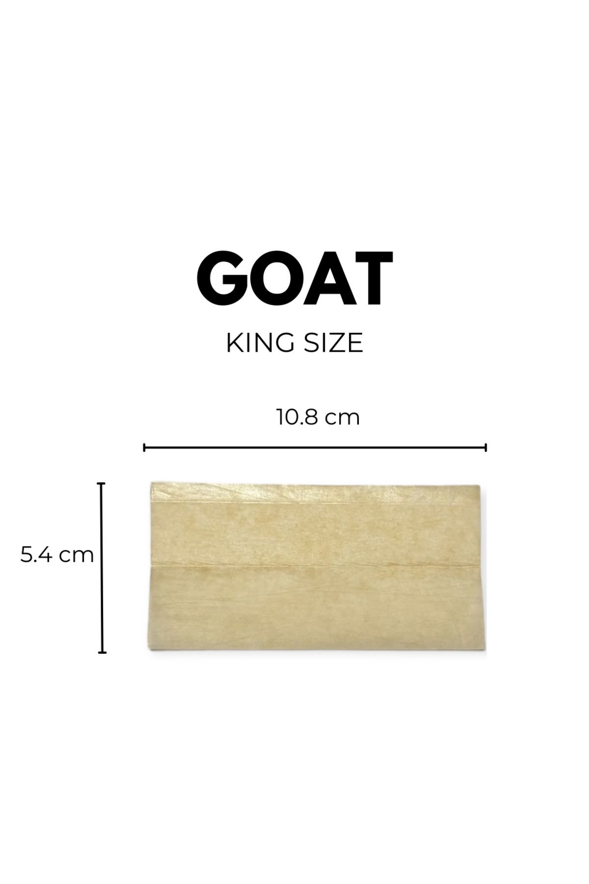 GOAT Rolling Papers-5 Boxes King Size Paper Stamped 6