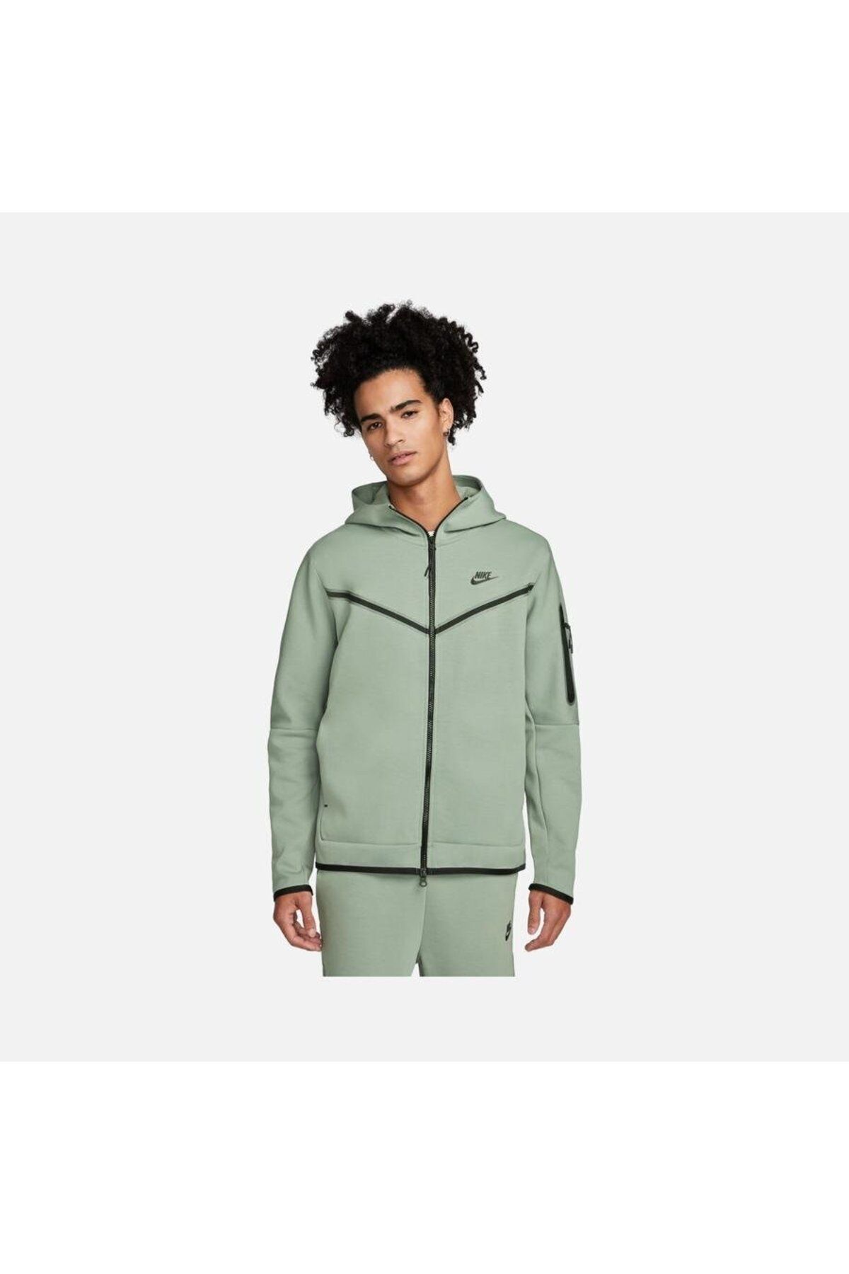 Nike tech hoodie green clearance