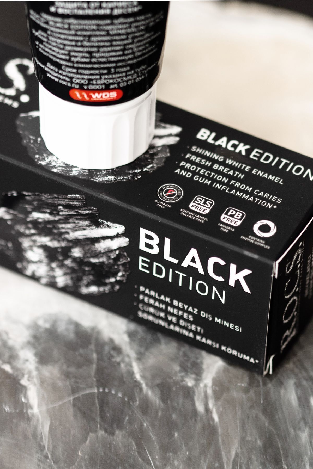 R.O.C.S.-Rocs Black Edition Whitening Toothpaste 60 Ml 4