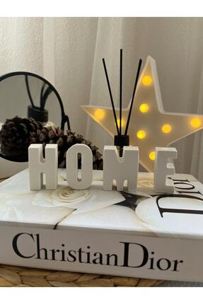 MİMİKRİ HOME Dekoratif biblo kokulu home yazısı