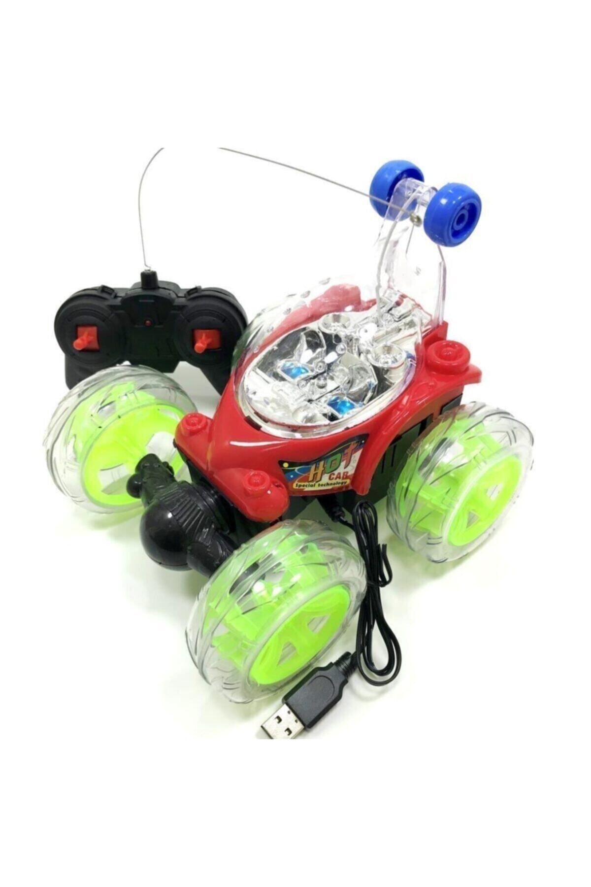 Duman-Lighted Red Crazy Acrobat with Remote Control 9802m 3