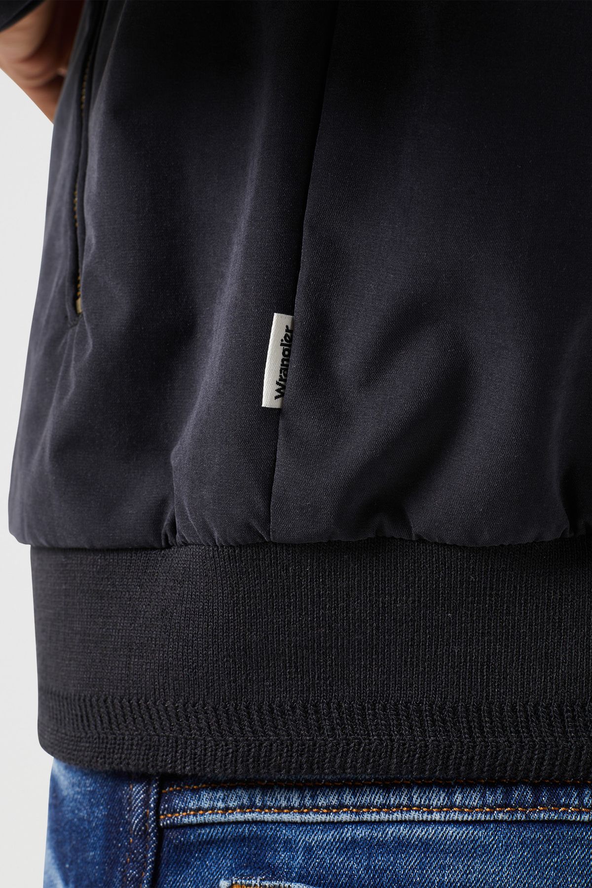 WRANGLER-Kurtka Harrington - Czarna 5