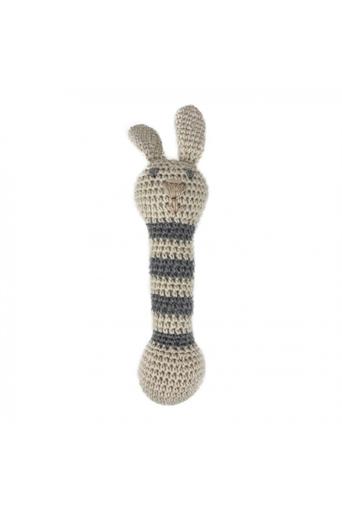 Amigurumi Tavşan Çıngıraklı Oyuncak