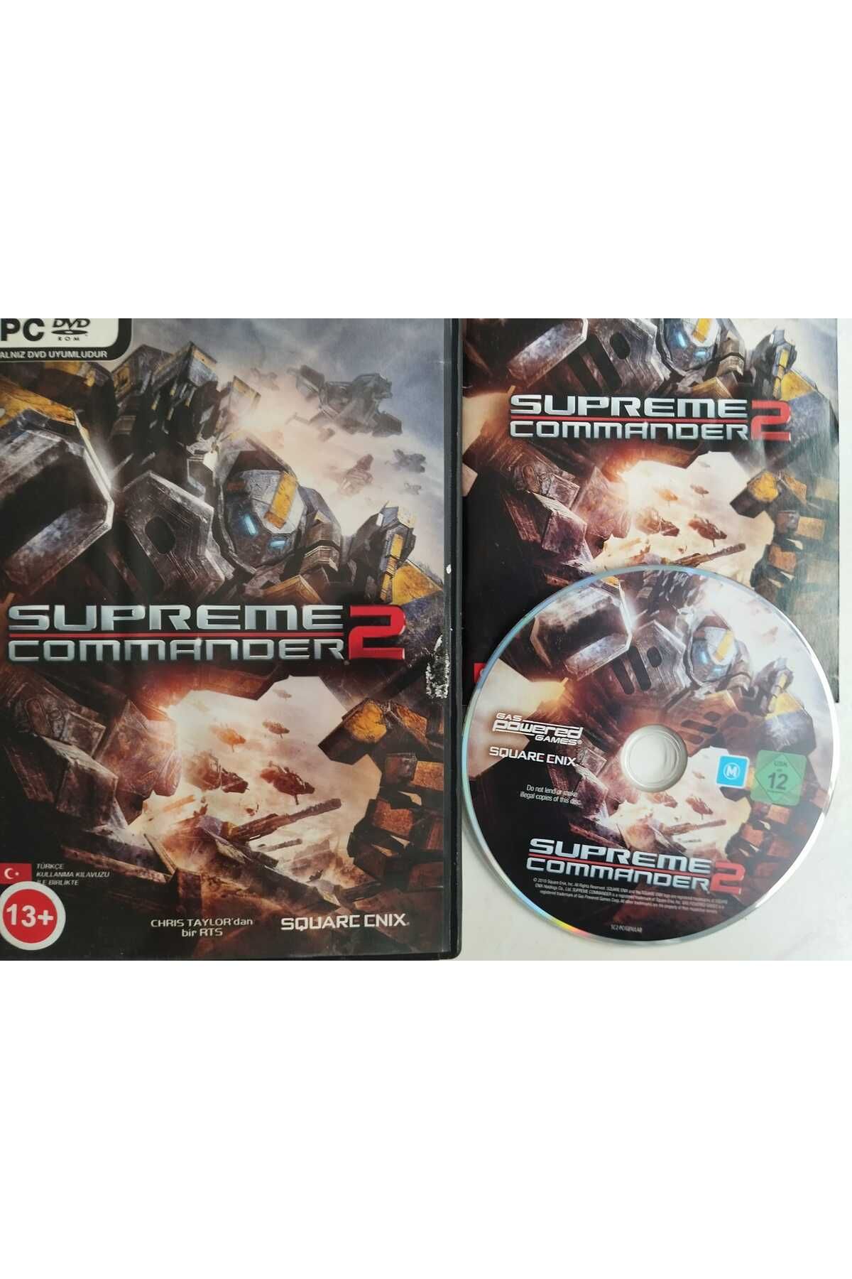 Plakperest SUPREME COMMANDER 2  - 2. El PC DVD Room Oyun