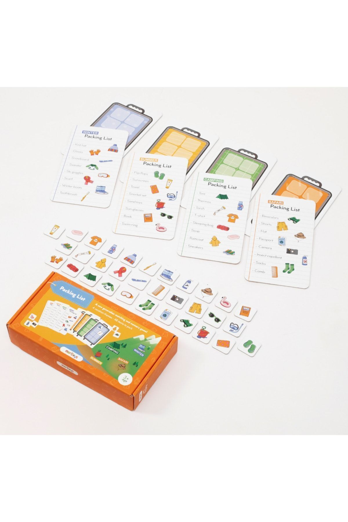 moritoys-Packing List - Suitcase Collection Family Memory and Caution Game Life Sell 721051 1