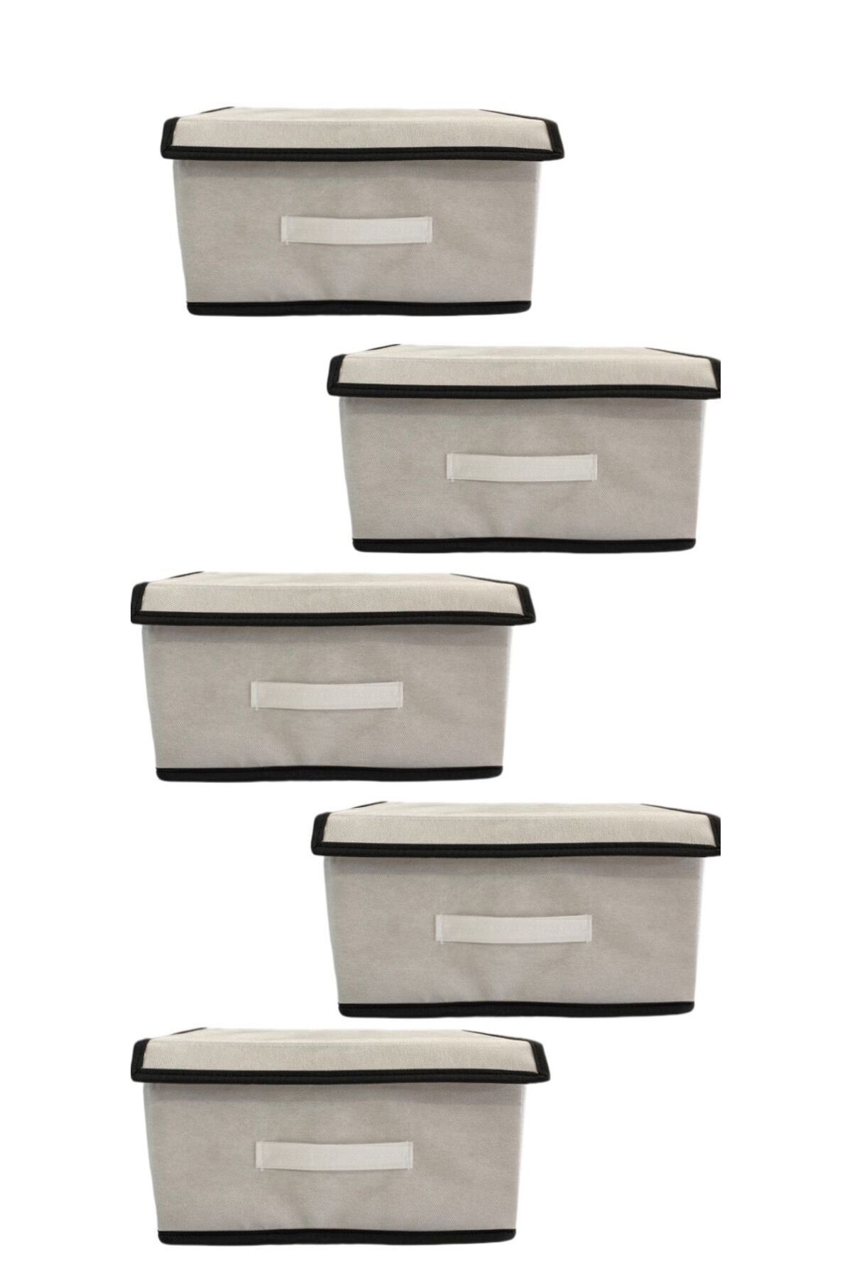TURİNHOME-Box Storage Multi-Purpose Box Fabric Box Organizer with Lid Organizer Box 1