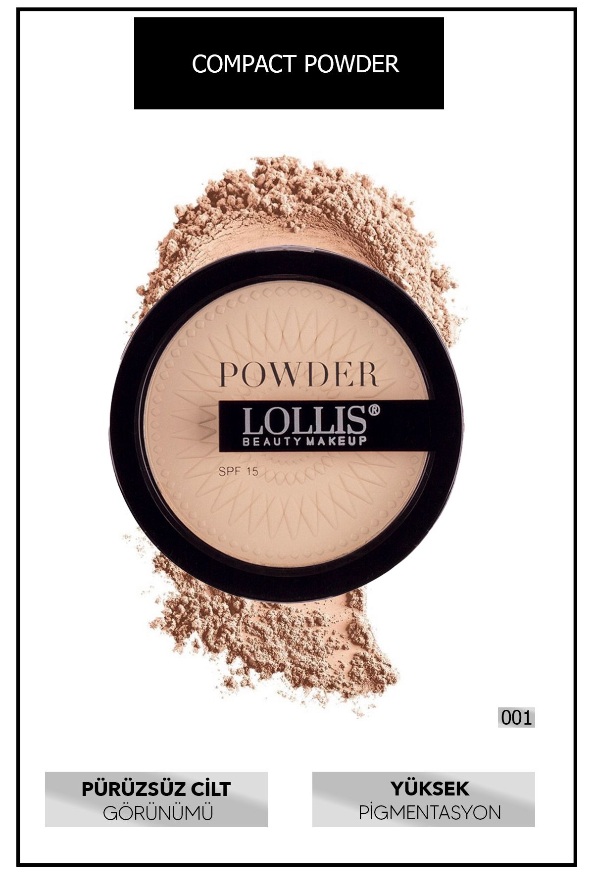 پودر فشرده 001 / پودر 001 Lollis