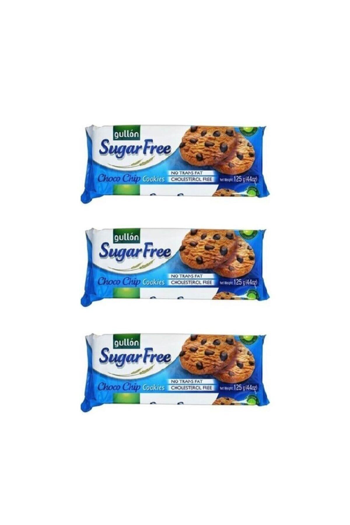 Gullon Damla Çikolatalı Şekersiz Bisküvi 3 Adet