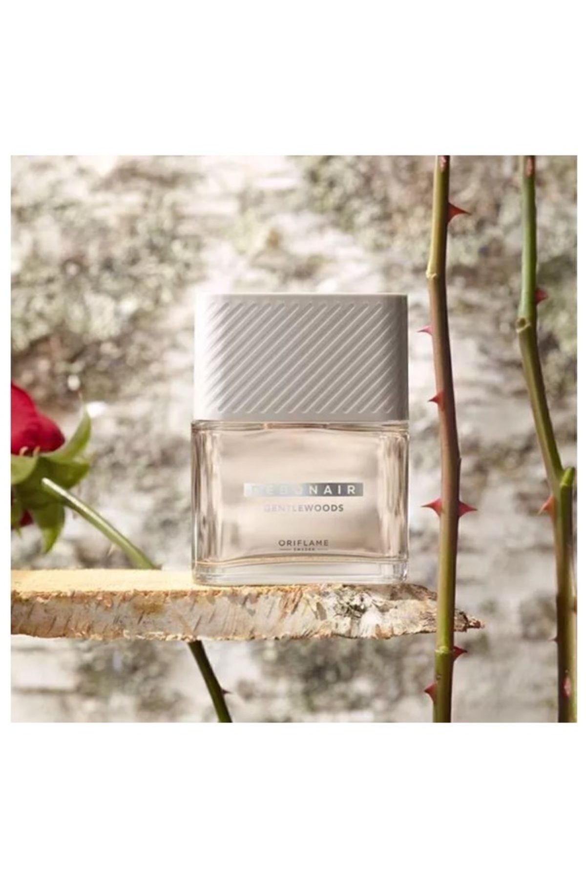 Eau de Debonair Gentlewoods Woody 75 ml عطر مردانه با نت های آکورد فلفل سیاه و رز خاردار Oriflame